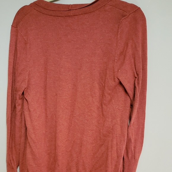 Dark Peach colored Cardigan - Picture 4 of 4